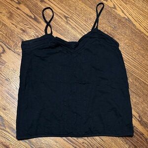 Old Navy Black Spaghetti Strap Tank Medium